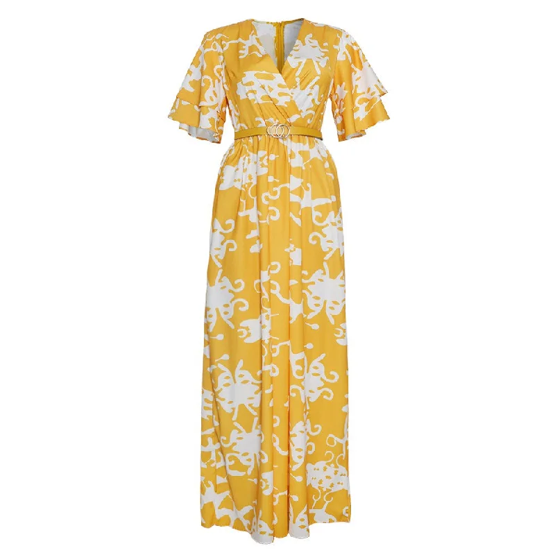 yellow dress