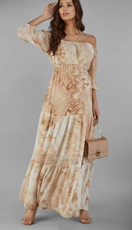 Elpasa Maternity & Nursing Maxi Dress Lola Elegant Velvet Maxi Dress