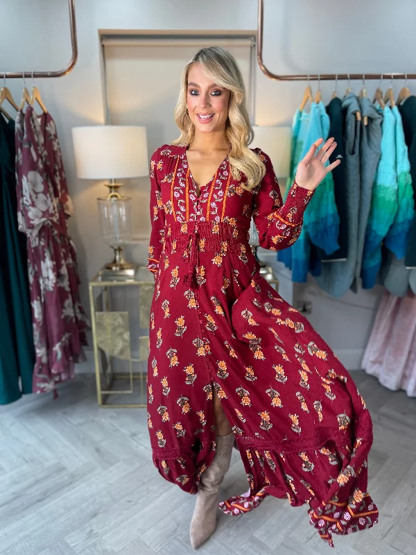 Sabrina Maxi Dress Elegant Sleeveless Maxi Dress