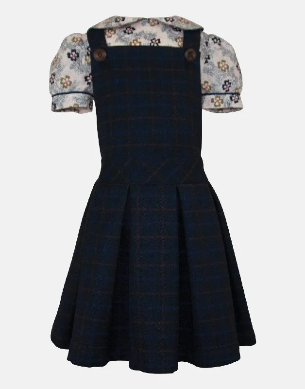 Daisy : Pinafore & blouse set Office Formal Blouse