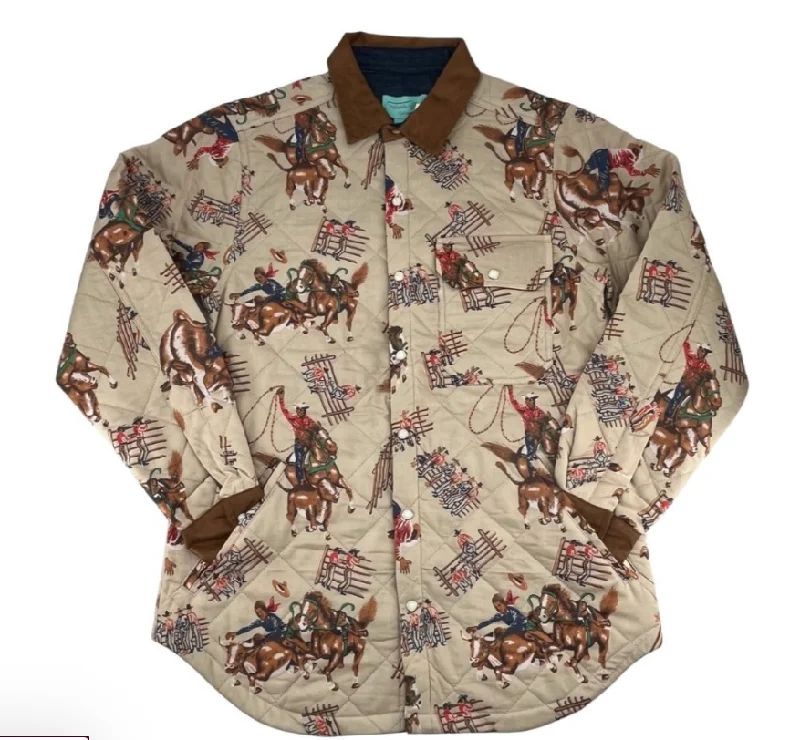 Tasha Polizzi Roxanne Shacket Peter Pan Collar Blouse