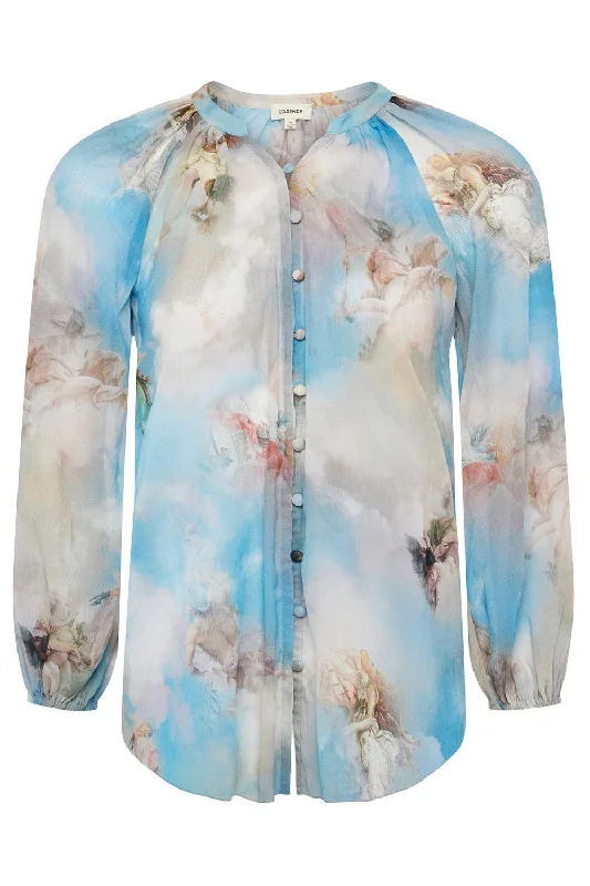 Teagan Blouse Elegant Embroidery Blouse