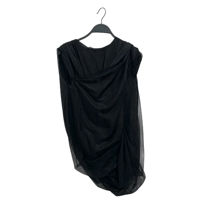 JUNYA WATANABE COMME des GARCONS/SL Blouse/S/Polyester/BLK/ji-t003 Stretchy Fitted Blouse JUNYA WATANABE COMME des GARCONS/SL Blouse/S/Polyester/BLK/ji-t003 Stretchy Fitted Blouse
