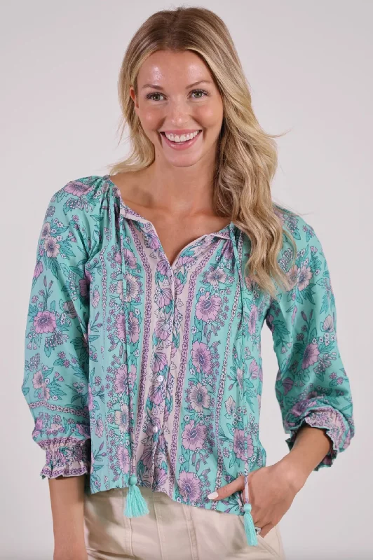 Journey Blouse - Maui Lightweight Linen Blouse