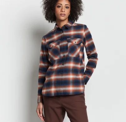 Pendleton Women's Madison Flannel Shirt Modern Work Blouse