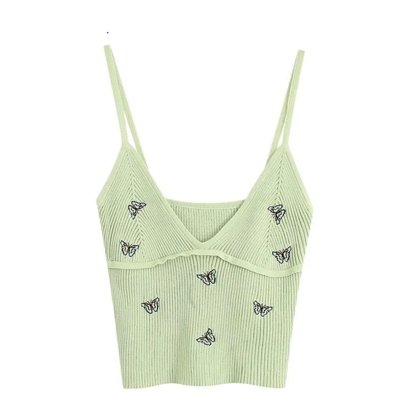 Butterfly Knitted Blouses | Butterfly Print Blouses | Thin Strap Crop Tops | Backless Sexy Top | Tops For Women | Summer Casual Shirts Tops Satin Drape Blouse Butterfly Knitted Blouses | Butterfly Print Blouses | Thin Strap Crop Tops | Backless Sexy Top | Tops For Women | Summer Casual Shirts Tops Satin Drape Blouse