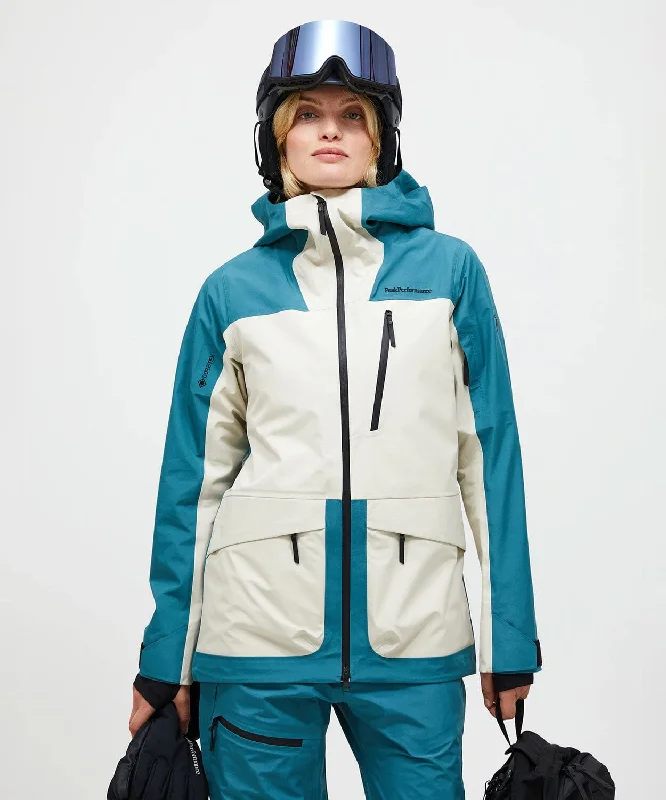 Women's Vertical Gore-Tex 3L Jacket Corduroy Jacket Velvet Jacket Brocade Jacket