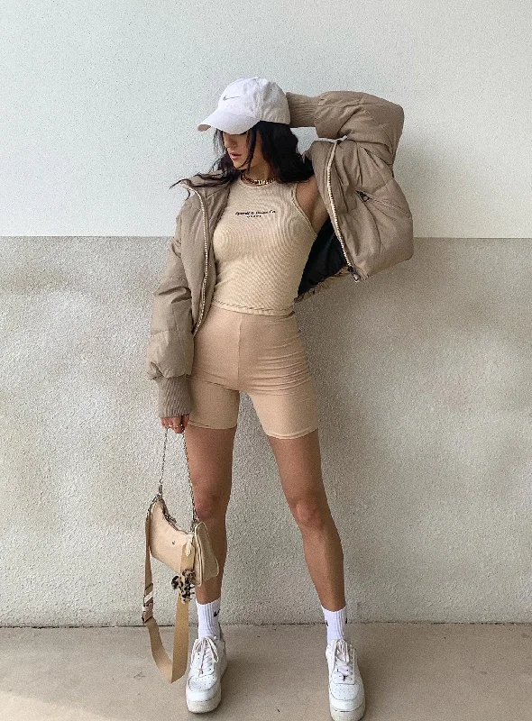 7th Avenue Puffer Jacket Beige Denim Jacket Leather Jacket Suede Jacket