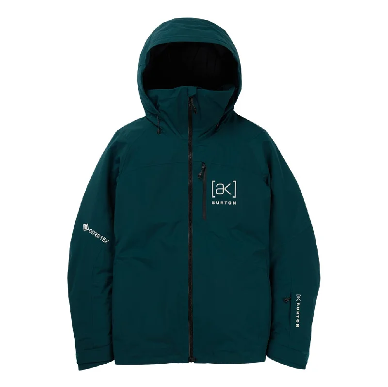 Burton 2025 Womens AK Embark Gore-Tex Jacket - Deep Emerald Faux Fur Jacket Real Fur Jacket Shearling Jacket