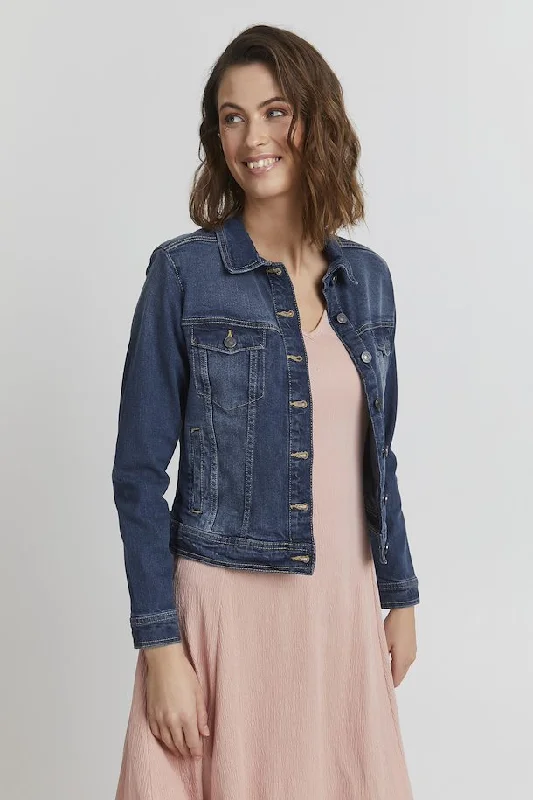 Fransa True blue denim jacket 20609041 Faux Fur Jacket Real Fur Jacket Shearling Jacket Fransa True blue denim jacket 20609041 Faux Fur Jacket Real Fur Jacket Shearling Jacket