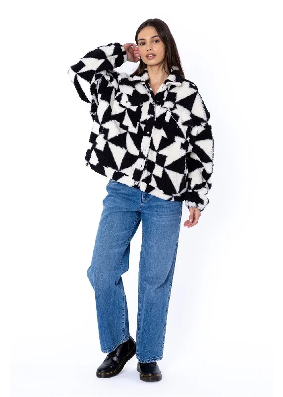 Sisstr Short Sand Jacket, black V-Neck Jacket Boat Neck Jacket Square Neck Jacket