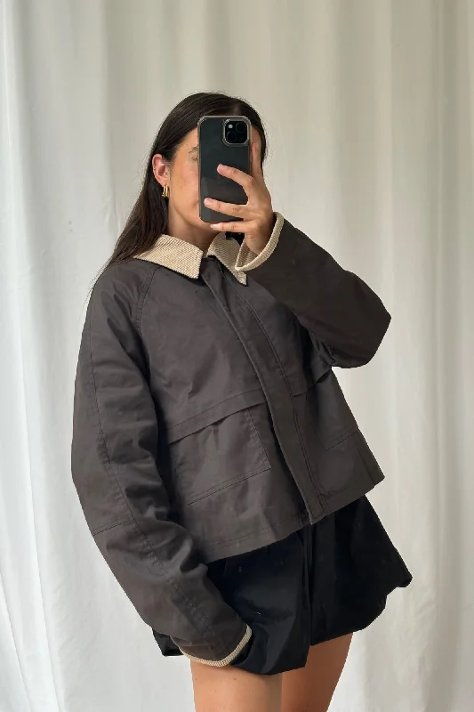 Gemma Jacket Washed Black One-Shoulder Jacket Off-the-Shoulder Jacket Asymmetrical Jacket Gemma Jacket Washed Black One-Shoulder Jacket Off-the-Shoulder Jacket Asymmetrical Jacket