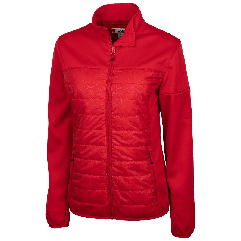 Clique Women's Red Fiery Hybrid Jacket Appliqued Jacket Beaded Jacket Sequined Jacket Clique Women's Red Fiery Hybrid Jacket Appliqued Jacket Beaded Jacket Sequined Jacket