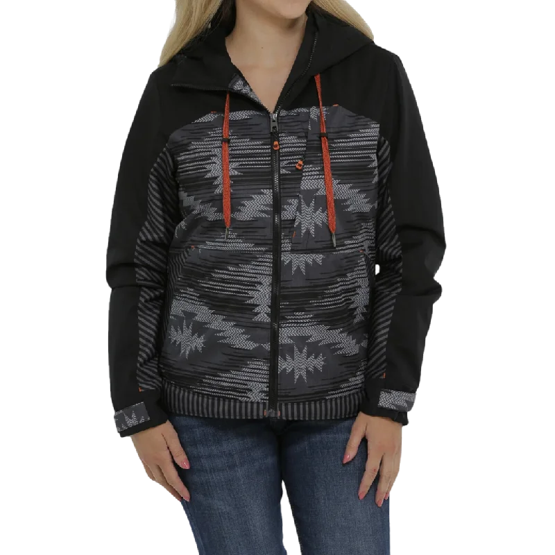 Cinch Women's Aztec Print Ski Black Jacket Tiered Jacket Buttoned Jacket Zippered Jacket Cinch Women's Aztec Print Ski Black Jacket Tiered Jacket Buttoned Jacket Zippered Jacket