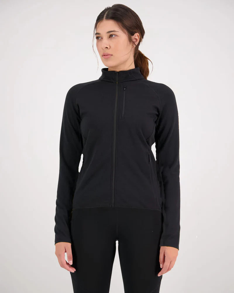MONS ROYALE Women's Approach Gridlock Merino Jacket Jersey Jacket Tulle Jacket Batik Jacket