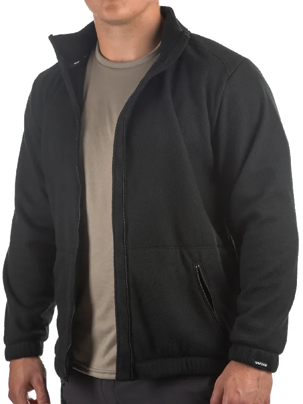 Polar Fleece Jacket 801PFJB Made in USA Bomber Jacket Anorak Windbreaker