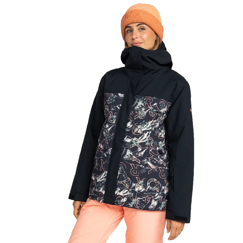 Women's Galaxy Ski Jacket Insulated Jacket Fitted Jacket Loose Jacket
