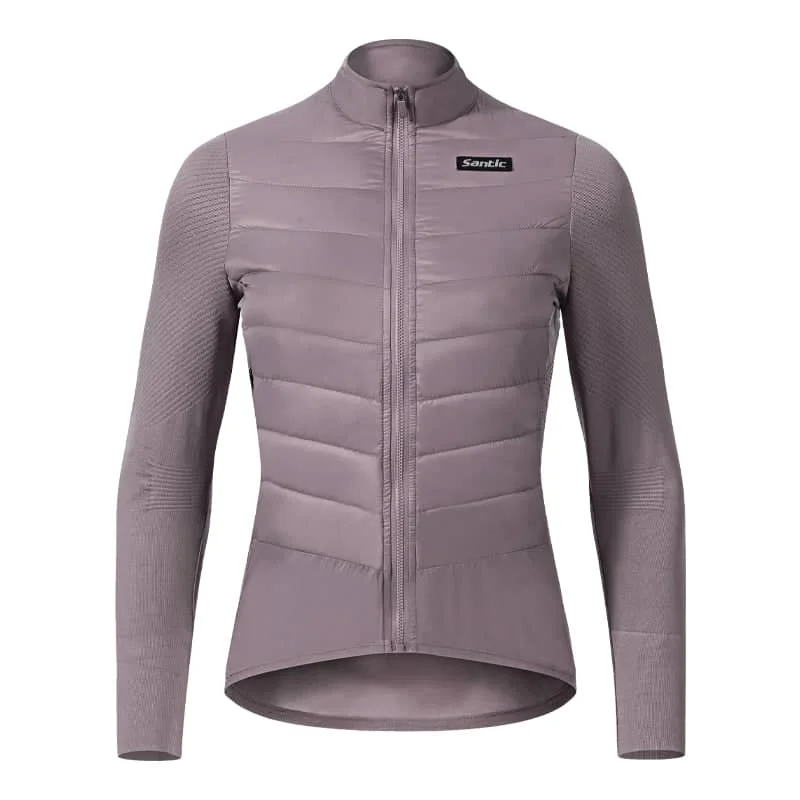 Santic Bona Women's Winter Down Jacket Fleece Jacket Down Jacket Feather Jacket