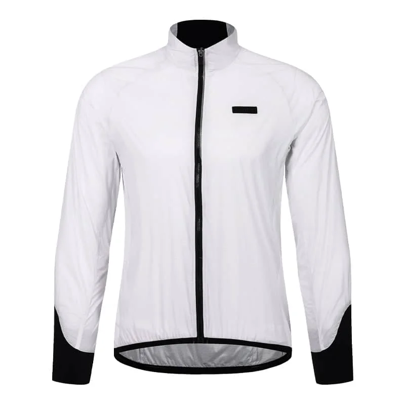 Santic Zefe Windproof Jacket Tiered Jacket Buttoned Jacket Zippered Jacket