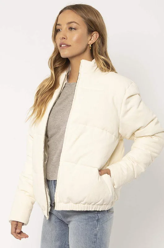 Sisstrevolution Bells Jacket - white Front Pockets Side Pockets Patch Pockets