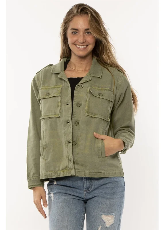 Sisstrevolution Good Things Jacket - sea moss Trench Coat Raincoat Waterproof Jacket Sisstrevolution Good Things Jacket - sea moss Trench Coat Raincoat Waterproof Jacket