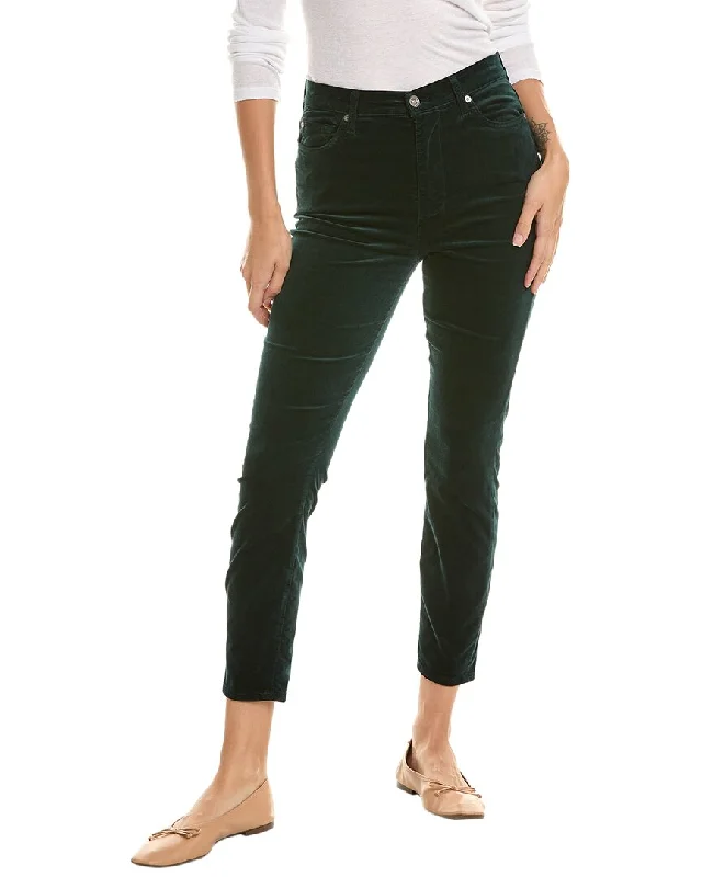 7 For All Mankind High-Rise Ankle Skinny Jean Chic Vintage-Inspired Denim Jeans