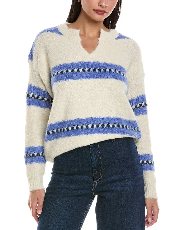 ANNA KAY Chunky Cashmere-Blend Sweater Cashmere Blend Cotton Blend Poly Blend