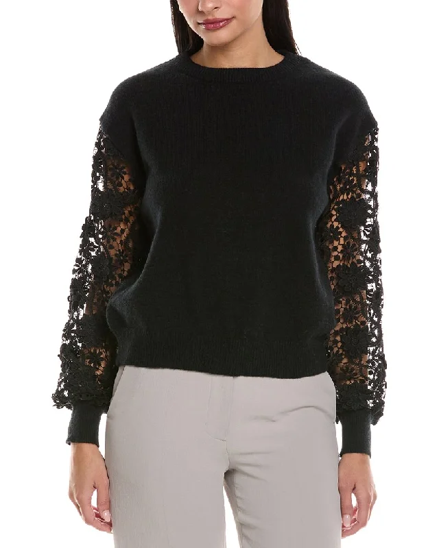 ANNA KAY Cleo Cashmere-Blend Sweater Tailored Straight A-Line