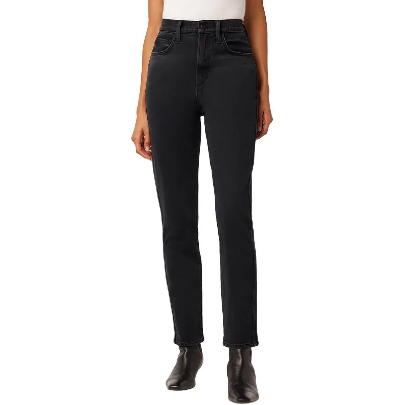 The Raine Womens High Rise Ankle Straight Leg Jeans Trendy Button-Up High-Waist Jeans The Raine Womens High Rise Ankle Straight Leg Jeans Trendy Button-Up High-Waist Jeans
