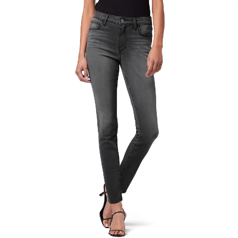 Womens Curvy Ankle Skinny Jeans Trendy Low-Rise Bootcut Jeans