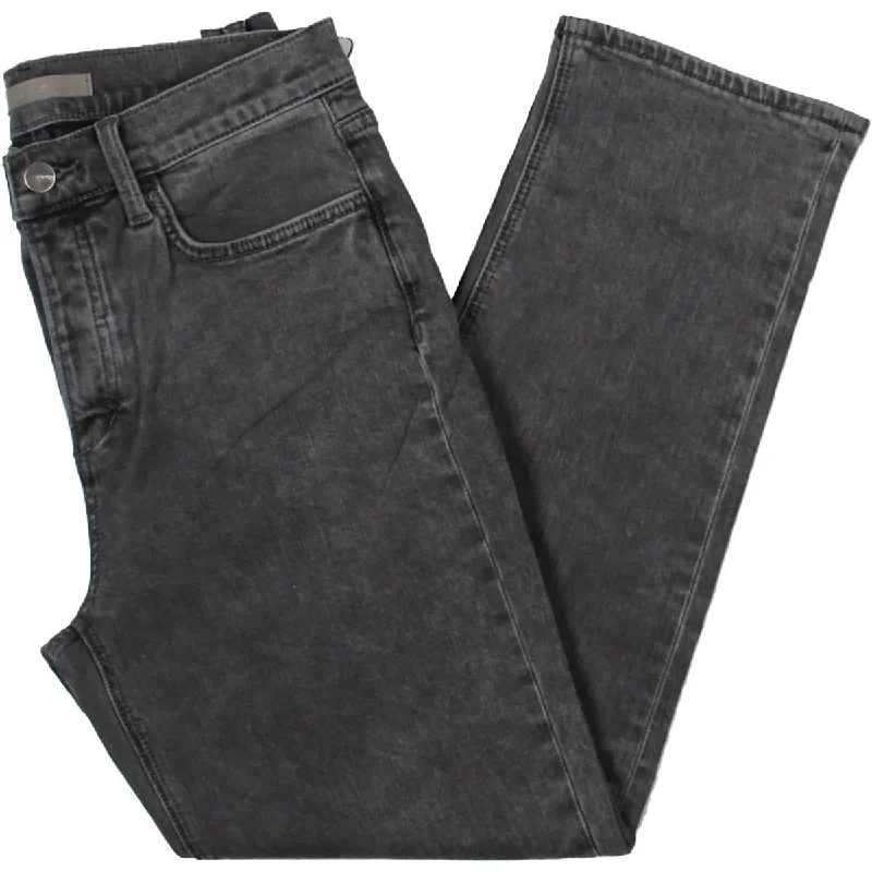 The Scout Womens Mid-Rise Slim Boyfriend Jeans Stylish Acid-Wash Jeans