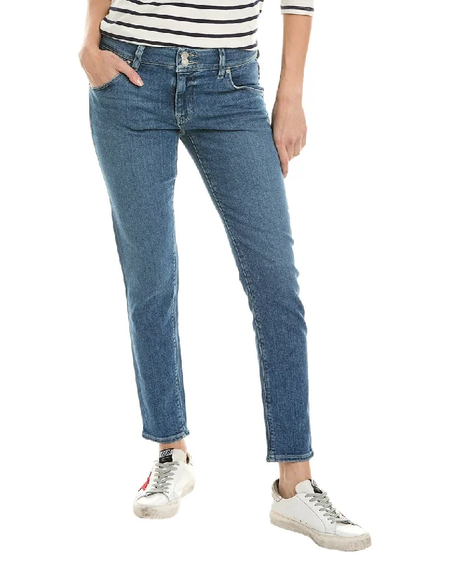 Hudson Jeans Collin Wonderwall Skinny Ankle Jean Trendy Paperbag Waist Jeans