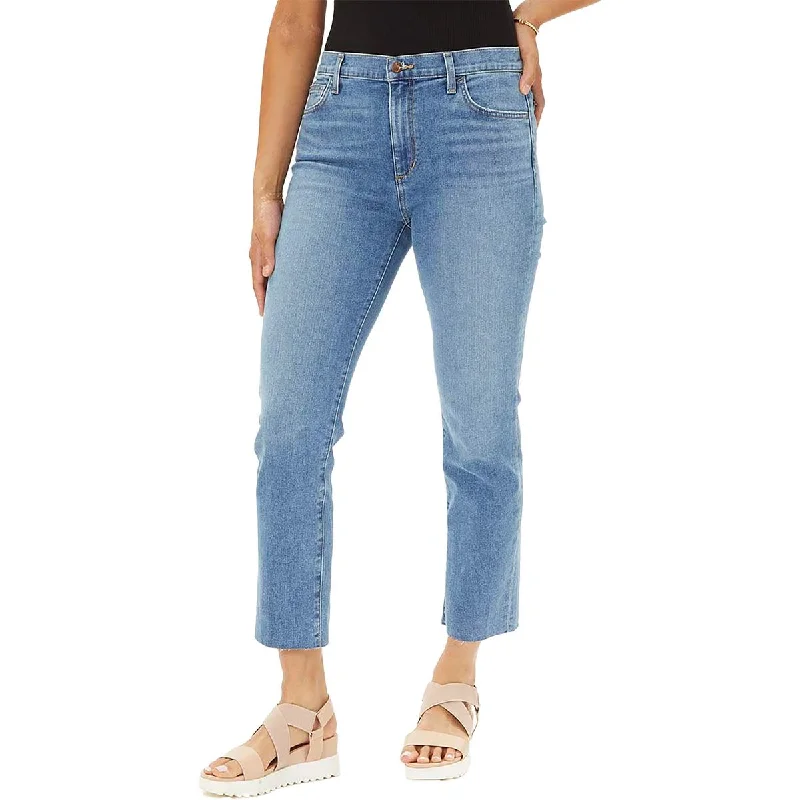 Womens Tomboy High Rise Slim Jeans Cozy Stretch High-Waist Jeans