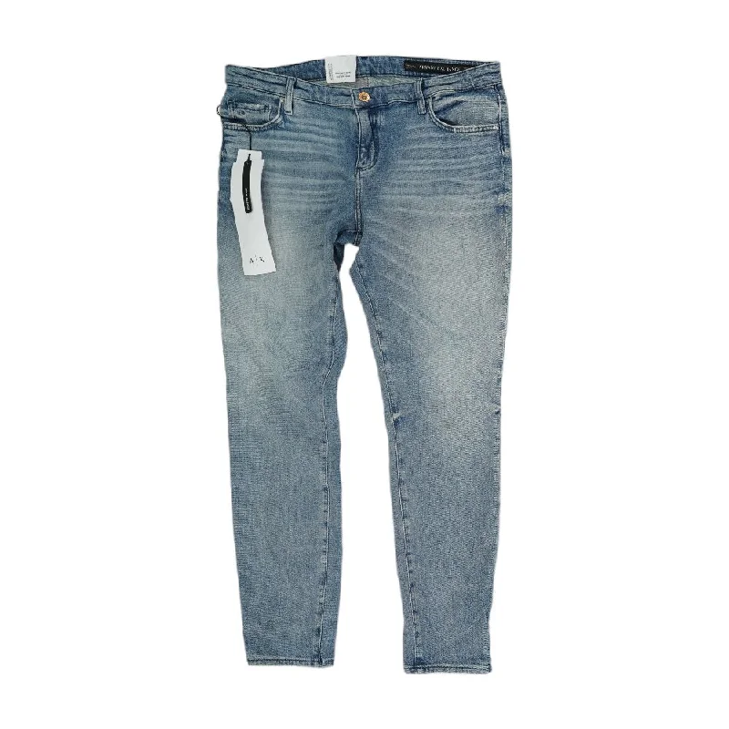 Blue Solid Low Rise Skinny Leg Jeans Stylish Relaxed Fit Skinny Jeans