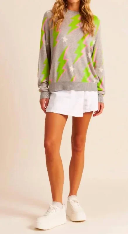 Boaz Sweater In Razzle Dazzle Beaded Sweater Sequined Faux Fur