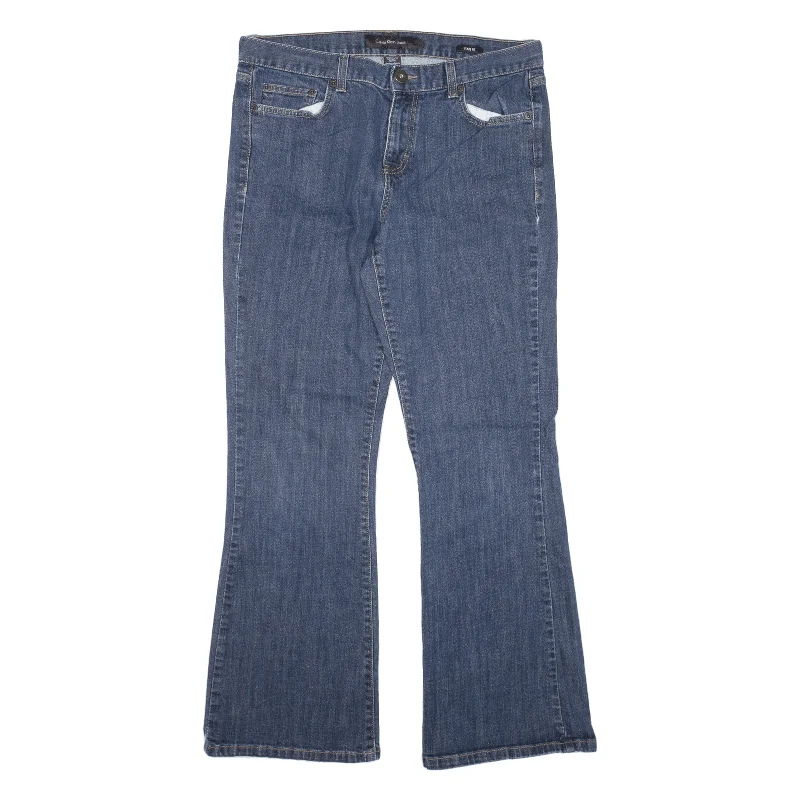 CALVIN KLEIN Jeans Blue Denim Regular Flared Womens W32 L29 Elegant Skinny Leg Jeans CALVIN KLEIN Jeans Blue Denim Regular Flared Womens W32 L29 Elegant Skinny Leg Jeans