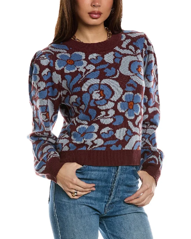 Driftwood Felicia Sweater Seamless Knitted Crochet