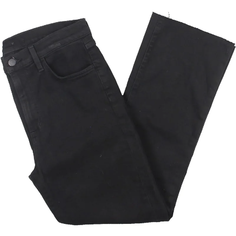 Joe's Womens Callie High Rise Raw Hem Straight Leg Jeans Casual Straight-Leg Jeans