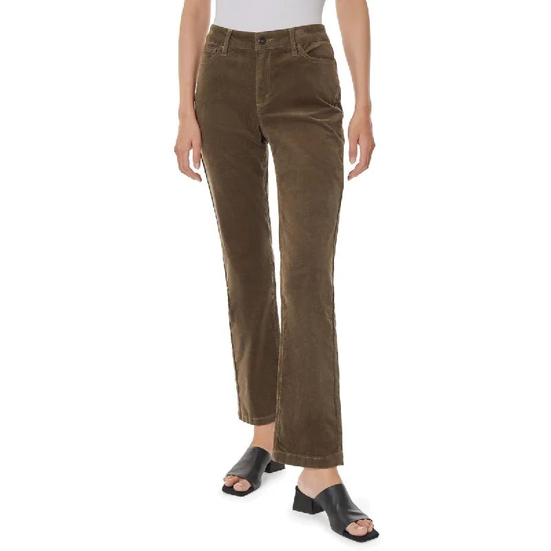 Jones New York Womens Corduroy Straight Leg Straight Leg Jeans Stylish Slim Fit Denim