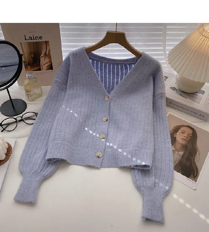 Korean loose and versatile slim long sleeved sweater fashion 6569 Welt Pockets Slit Pockets Flap Pockets Korean loose and versatile slim long sleeved sweater fashion 6569 Welt Pockets Slit Pockets Flap Pockets