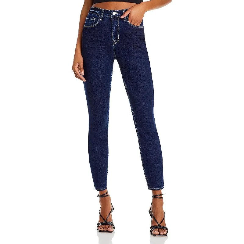 L'Agence Womens High Rise Skinny High-Waisted Jeans Stylish High-Waisted Denim