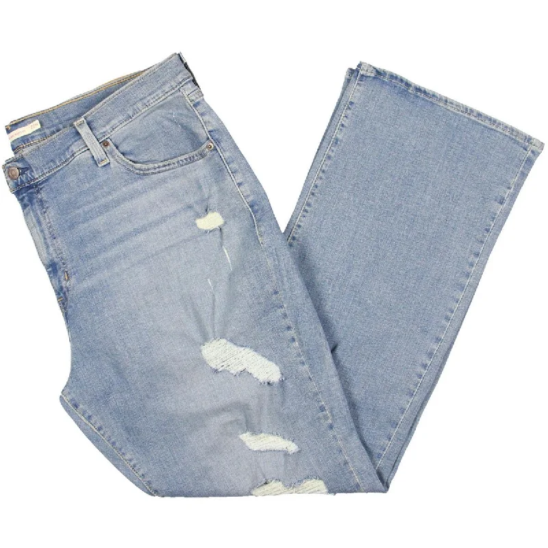 Levi Strauss & Co. Womens Plus High Rise Light Wash Bootcut Jeans Fashionable Jeggings Style Jeans Levi Strauss & Co. Womens Plus High Rise Light Wash Bootcut Jeans Fashionable Jeggings Style Jeans