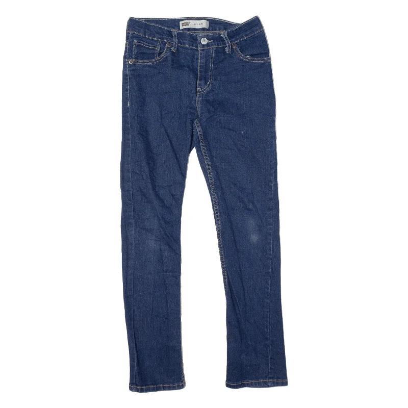 LEVI'S 511 Jeans Blue Denim Slim Skinny Womens W27 L27 Cozy Stretch High-Waist Jeans LEVI'S 511 Jeans Blue Denim Slim Skinny Womens W27 L27 Cozy Stretch High-Waist Jeans