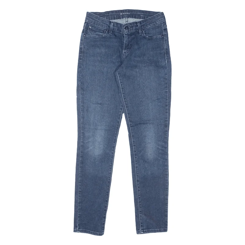 LEVI'S Modern Rise Jeans Blue Denim Slim Skinny Womens W26 L30 Comfortable Zip-Fly Denim Jeans LEVI'S Modern Rise Jeans Blue Denim Slim Skinny Womens W26 L30 Comfortable Zip-Fly Denim Jeans