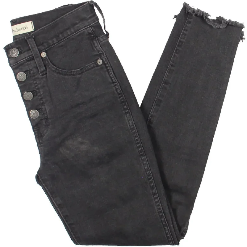 Madewell Womens Denim Stretch Skinny Jeans Casual Wide-Legged Denim Jeans