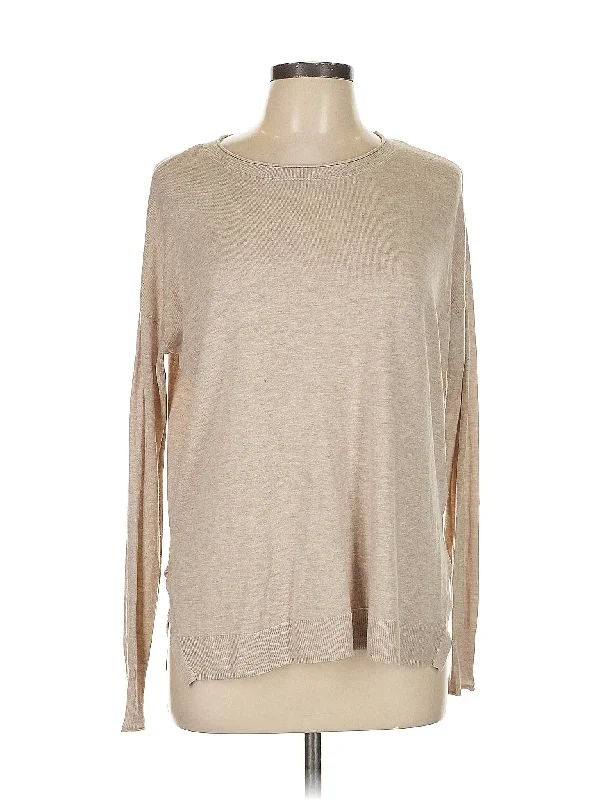 Pullover Sweater Ribbed Striped Patterned