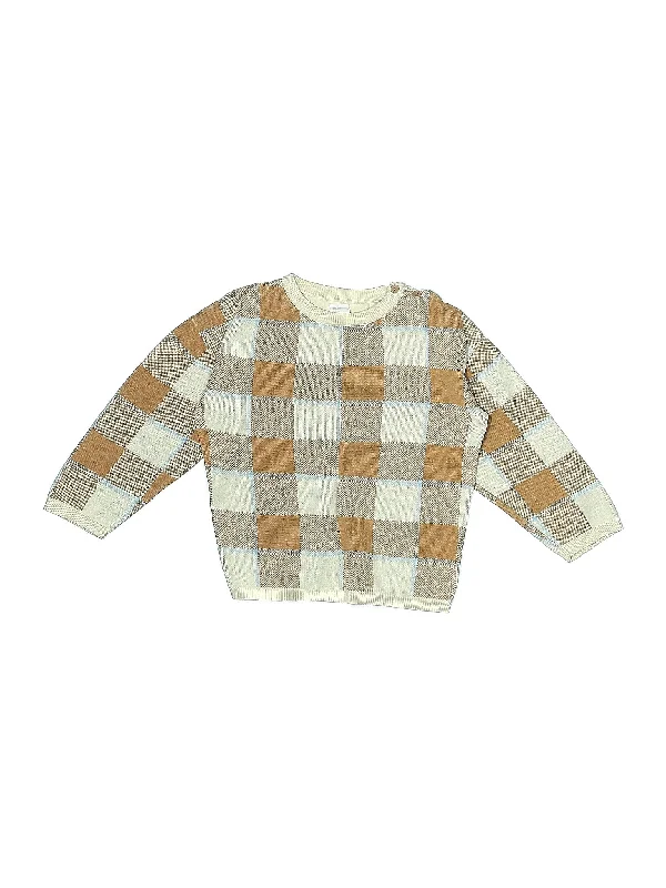 Pullover Sweater Sequined Glittery Shiny