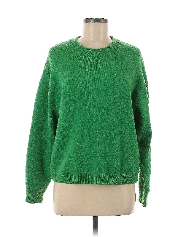 Pullover Sweater Chenille Blend Fleece Blend Nylon Blend