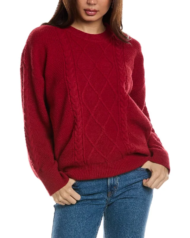 Seraphina Oversized Sweater Hooded Sweater Collared Sweater Shawl Collar