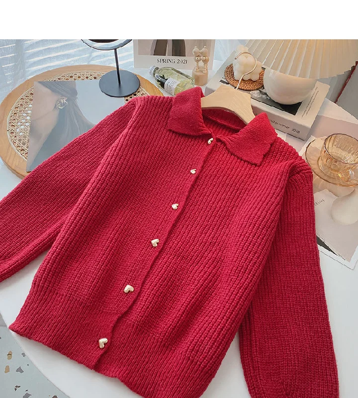 Single breasted Polo Vintage sweater cardigan 6178 Lace Blend Ribbed Blend Corduroy Blend Single breasted Polo Vintage sweater cardigan 6178 Lace Blend Ribbed Blend Corduroy Blend